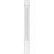 Ekena Millwork Fluted PVC Pilaster w/Standard Capital & Base, 5"W x 48"H x 2"P PILP05X048FL01-2 - alternate 2